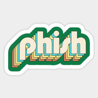 phish // vintage style Sticker